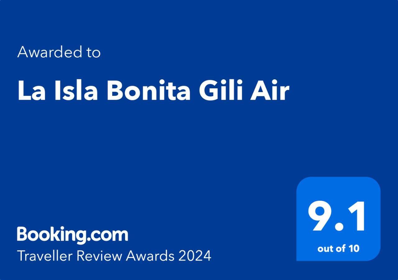 La Isla Bonita Gili Air Hotel Exterior foto